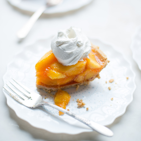 No-Bake Fresh Peach Pie