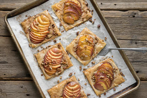Peach Phyllo Tarts