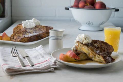 Peach-Stuffed French Toast - The Peach Truck