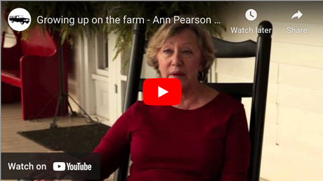 Growing up on the farm - Ann Pearson YouTube thumbnail