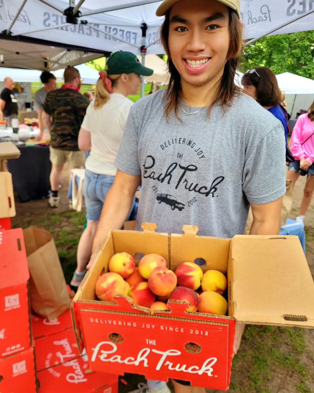 Peach Pickup The Peach Truck